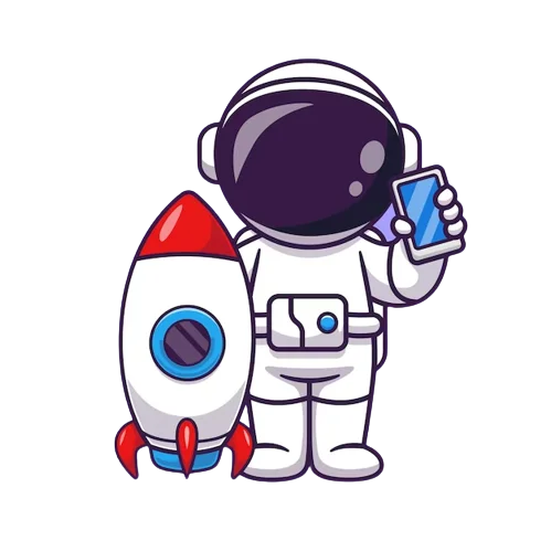 Astronauta de desarrollo de webs responsivas