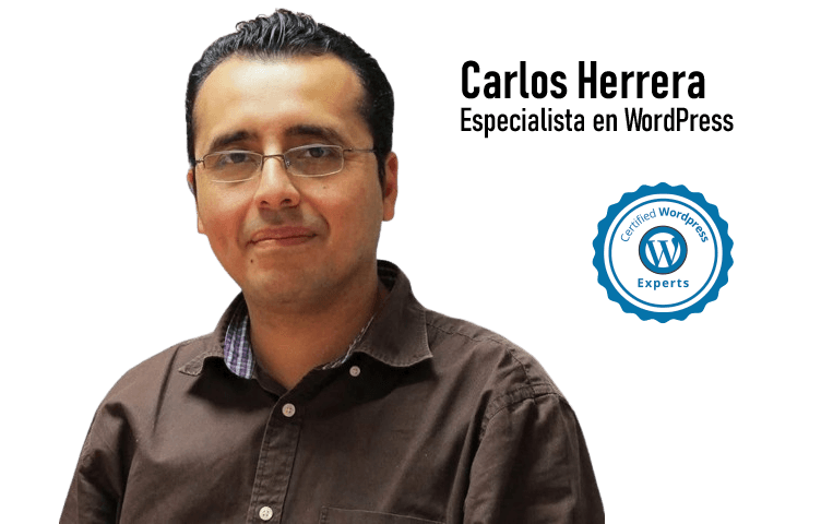 Carlos Herrera, especialista en WordPress